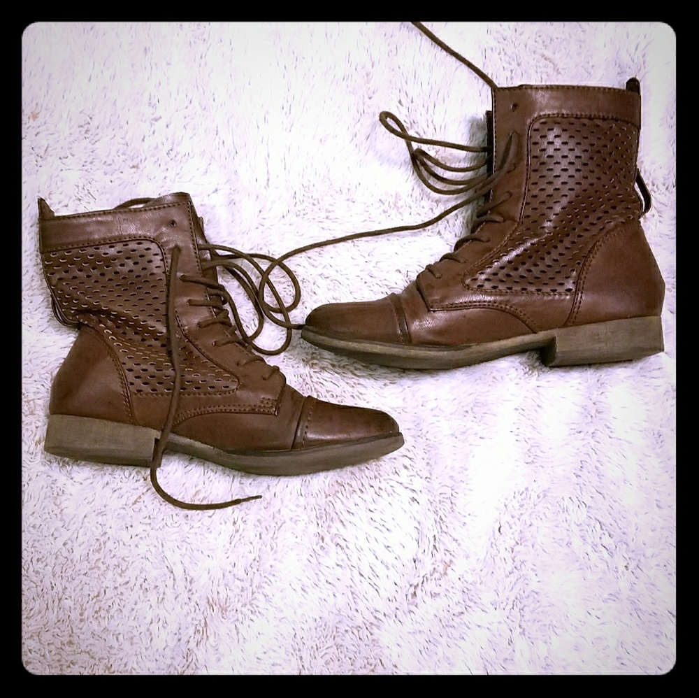 Forever 21 Combat Boots